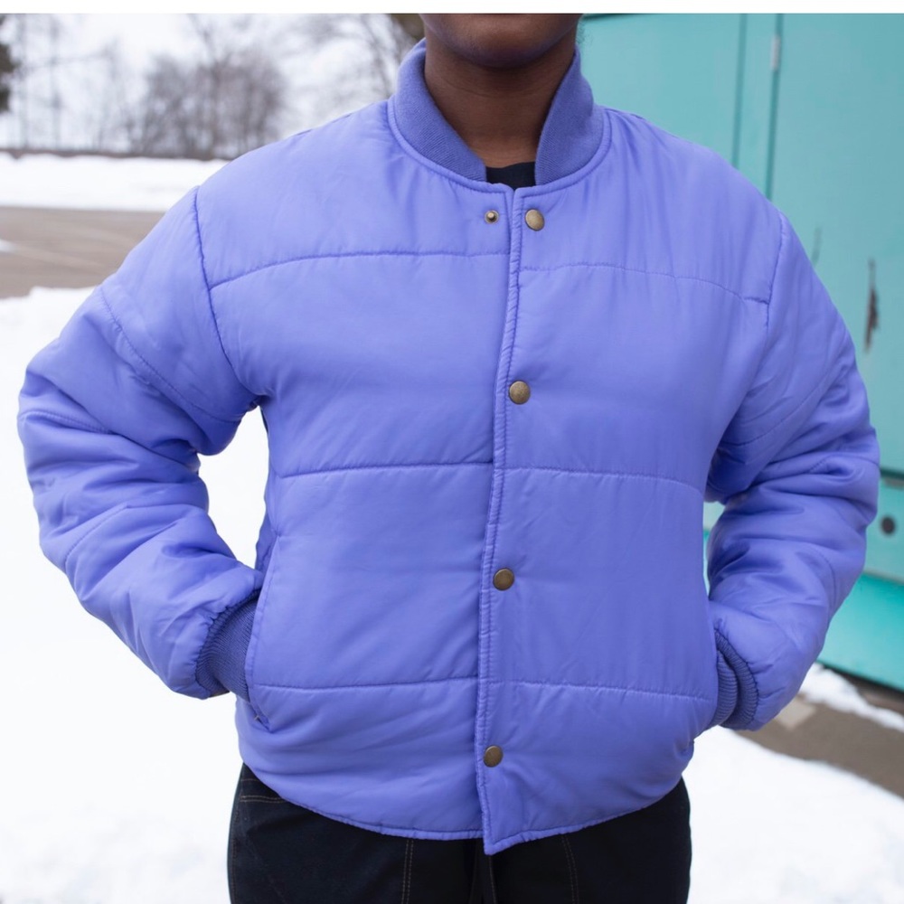 *RARE* Alexander Julian Vintage Lavender Puffer